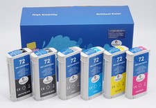 6PK 72 Ink Cartridges Replacement for HP 72 ink T610 T620 T770 T790 T110 130ml picture