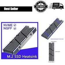 GPUHOLD M.2 SSD Heatsink NVMe NGFF 2280 Aluminum Radiator with Thermal Pad picture