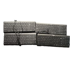 Lot of 2 Acer KB69211 USB Wired Slim Office Home Keyboard - Black picture