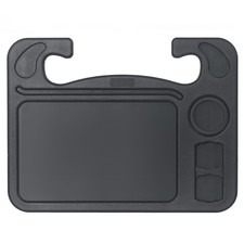4 in 1 Car Steering Wheel Tray with Dual Sauce Dip Holder and Tablet Holder,C... picture