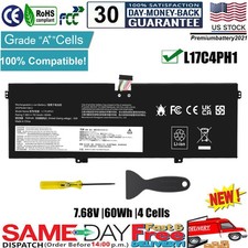 New L17M4PH1 L17C4PH1 Battery for Lenovo YOGA C930-13IKB 81C4 5B10Q82425 60Wh picture