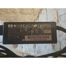 HP 608425-003 65W power adapter charger, genuine OEM part AC Three Prong Round picture