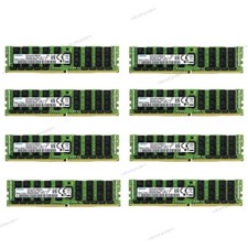 2x 4x 8x Samsung 64GB 2666MHz DDR4 4DRX4 PC4-21300 LRDIMM ECC RAM Server Memory picture