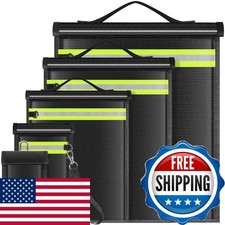 Lulrsay 5 Pack Faraday Bags for Laptops Tablets Phones Car Keys EMP Proof picture