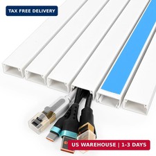 87in Cord Hider Kit, Cord Covers for Wires on Wall, Paintable Cable Raceway, Cor picture