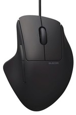 ELECOM SHELLPHA Wired Mouse, Small Size, Black M-SH31UBSKBK NEW picture