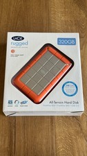 LaCie Rugged 320GB External Hard Drive FireWire 800 400 USB BRAND NEW Never Used picture