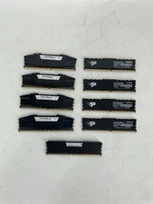 Lot of 9 Mixed 16GB DDR4 Shielded RAM Desktop Mixed Brands & Speeds - All Tested picture