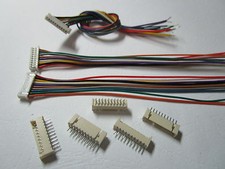 100 sets 1.25mm 10 Pin Male + Female Polarized Connector with 28AWG 5.9inch Lead picture