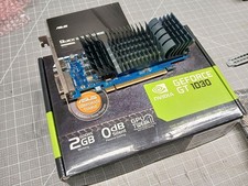 ASUS GeForce GT 1030 2GB GDDR5 Graphics Card - Passive Heatsink Fanless picture