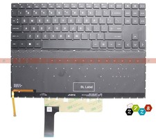 New HP Omen 15-EN 15-EN0010CA 15-EN0023DX 15-EN0036NR Keyboard US White Backlit picture
