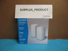 LINKSYS WHW0102 VELOP 2-PACK WHOLE HOME WIFI DUAL BAND MESH AC2600 NEW SEALED picture