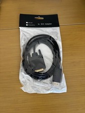 New HDMI to DVI-D 24+1 Pin Monitor Display Adapter Cable Male/Male HD HDTV 6 FT picture
