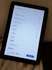Amazon Fire 8in Wi-Fi Tablet Black with Folding Case included. picture