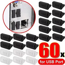 Dust Plug for USB -A Charger Port Cover Cap Female Jack Universal Silicone Dustp picture