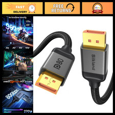 High-Speed 80Gbps DisplayPort 2.1 Cable 10FT/3M, HDR Gaming Cord for PC & Monito picture