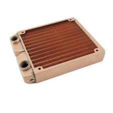 120mm Radiator Full Copper G1/4 Thread Port For Computer Water Cooling USA picture