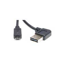 TRIPP LITE UR050-003-RA Right Angle USB Cable,Black,36in L 30UJ31 picture