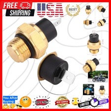 Electric Radiator Fan Switch, Push Button, Automatic, Yellow + Black, VT600 V... picture