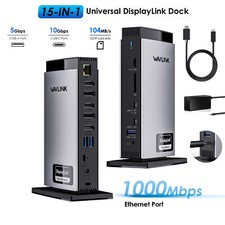 15-in-1 USB-C Docking Station Triple 4K@60Hz  10Gbps Ports Mac/Windows/Android picture