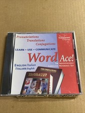 NEW: Word Ace English / Italian • Italian / English (CD-Rom) Transparent Lang picture