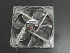 Zalman Z9 U3 Tower 120mm x 25mm 12v 3 Pin Case Quiet LED Fan ZA1225CSL & Screws picture