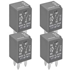13502753 2753 Automotive Relays (Pack of 4) – 12VDC 20A 4-Pin Mini Micro M picture