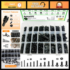 1715Pcs Metric Screw Kit M2 M3 M4 M5 - 3D Printer Hardware, Allen/Flat/Countersu picture