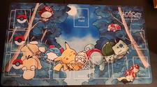 Pokemon Mouse Pad and Playmat Pikachu Bulbasaur Squirtle Nintendo picture