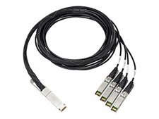 HPE 100Gb QSFP28 to 4x25Gb SFP28 3m Direct Attach Copper Cable (845416-b21) picture