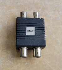 Vintage D-Link Media Converter, 10BASE-T RJ45 to 10BASE-2 BNC Adapter picture