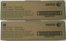 2 New Genuine Factory Sealed Xerox 006R01727 Black Toner Cartridges Workcentre picture