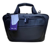 Targus Black Nylon With Handles & Shoulder Strap CityLite Laptop Briefcase 15.6