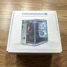 Pironman 5 NVMe M.2 PCIe Mini PC Case for Raspberry Pi 5 w/ RGB Fans, OLED picture