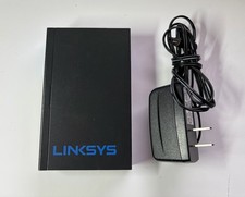Linksys - 5-Port Gigabit Ethernet Switch - Black/Blue  SE3005 - Tested picture