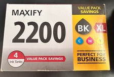 Canon PGI-2200 XL High-Yield Black/PGI-2200 Cyan/Magenta/Yellow Ink, 4Pk 7999/OB picture