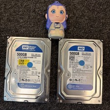 Lot Of 2 01WR32 Dell 500GB 7.2K SATA 3.5