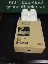 2 Riso RISOGRAPH Brand S4250 MASTER ROLLS EZ220 EZ221 RZ220 RZ310 SHIP FREE picture