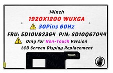 B140UAN02.1 HW0A 14in LCD WLED 1920x1200 IPS Screen Display Screen 30Pins 60Hz picture