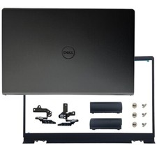 New for Dell Inspiron 15 3510 3511 3515 Black LCD Back Cover+Bezel+Hinges Cover picture