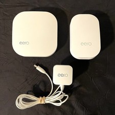 EERO Pro Mesh WiFi System A010001 1st Gen Router with D010001 Beacon Bundle picture