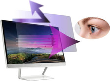 Paquete De 2 Protectores De Pantalla Antiluz Azul Para Monitor De 20 Pulgadas picture