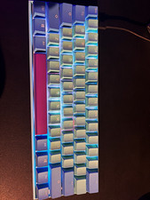 Ducky Mecha Mini Frozen Llama Mechanical Wired RGB Aluminum Keyboard QWERTY EN picture