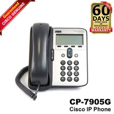 Lot 5 Cisco Unified Business 7900 1-Line Desktop VoIP Phone 74-3092-04 CP-7905G picture