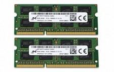 16GB Micron MT16KTF1G64HZ-1G6E1 (2x 8GB) PC3L-12800S SO-DIMM Laptop Notebook RAM picture
