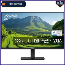 Elegant 24-Inch Frameless FHD Monitor with Adjustable Tilt & Slim Bezel Design picture