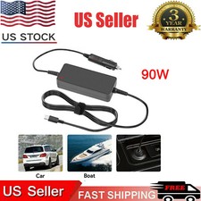 90W USB-C Vehicle Travel Car Charger Adapter for Dell HP Lenovo MacBook Pro Air picture