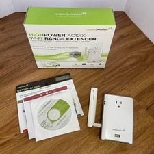 Amped Wireless High Power Range Extender AC1200 with AC Pass-Thru + USB #REC22PG picture