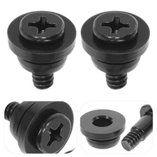 150Pcs Durable Iron Hard Disk Screws with Shock Absorbing Ring for Pc Assembly picture