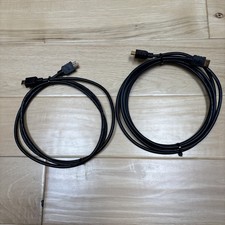 Lot of 2  PREMIUM GOLD HDMI 1.3 CABLES | 6 FT  & 10 FT | FOR PS3 HDTV 1080P picture